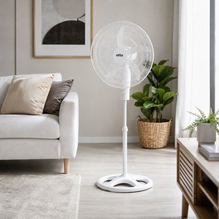 OTTO Ανεμιστήρας Ορθοστάτης 20” 100W με Ρυθμιζόμενο Ύψος FS-20