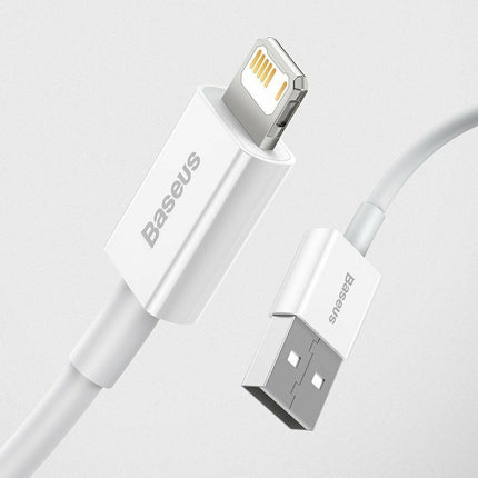 Baseus CALYS-A02 Superior Series Lightning  2.4A 1.0m White