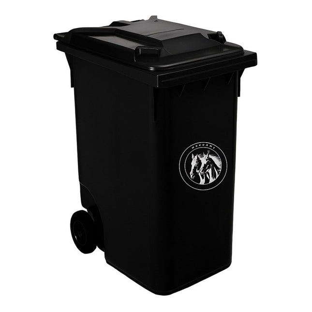 Rizzioli Πλαστικός Κάδος Απορριμμάτων 120L Μαύρος