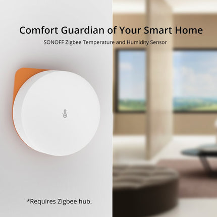 SONOFF Zigbee Έξυπνος Αισθητήρας Θερμοκρασίας & Υγρασίας SNZB-02P