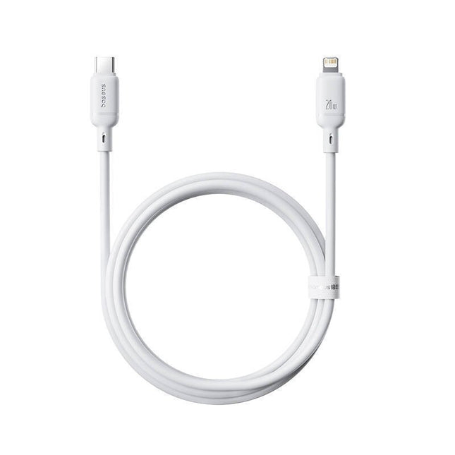 Baseus Cable Lightning to USB-C Silky Series 1.0m White