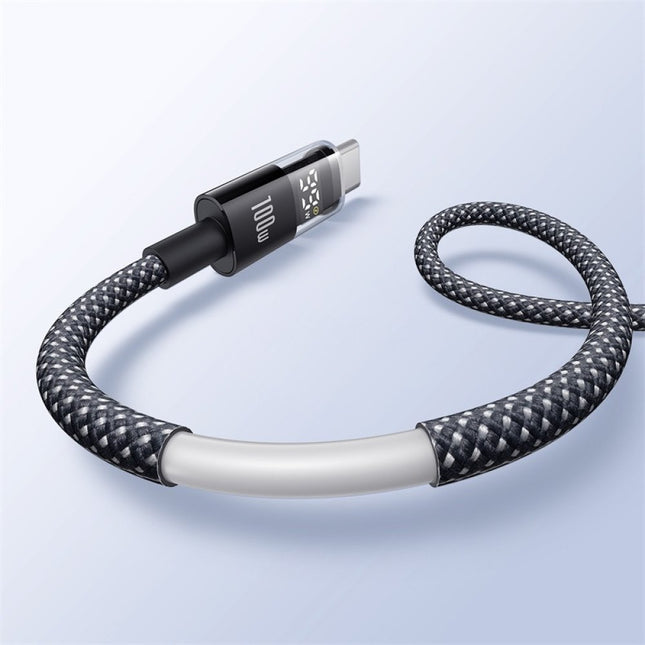 Baseus Cable USB-C to USB-A Display 2 Series Braided 100W 2.0m Black