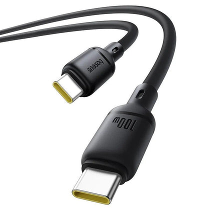 Baseus Cable USB-C to USB-C Silky Series 1.0m 100W Black