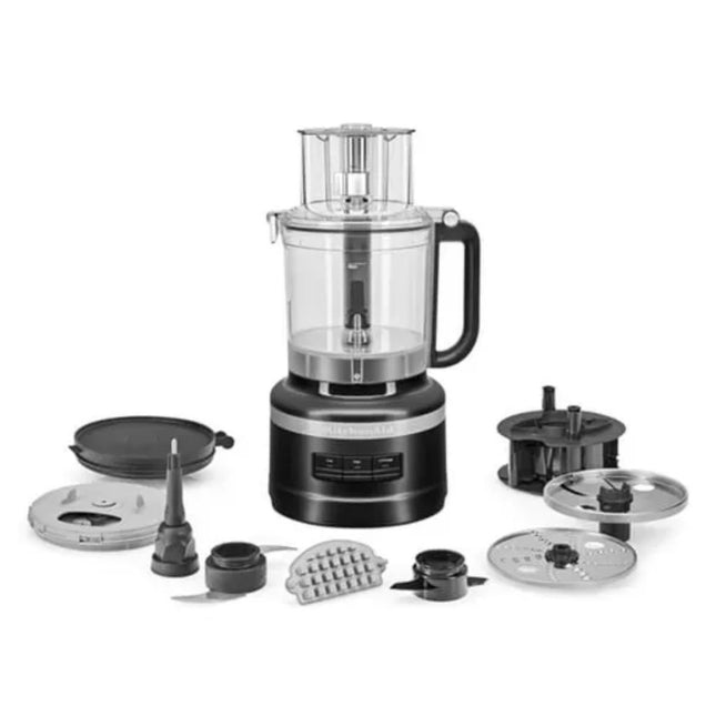 KitchenAid Πολυκόφτης 400W 3.1L με Ρυθμιζόμενο Δίσκο ExactSlice και Αποθήκευση Εξαρτημάτων στο Μπολ 5KFP1319BBM Matte Black
