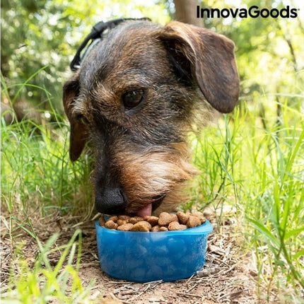 InnovaGoods Μπουκάλι Κατοικιδίων με Δοχεία Νερού και Τροφής 2 σε 1 V0103141