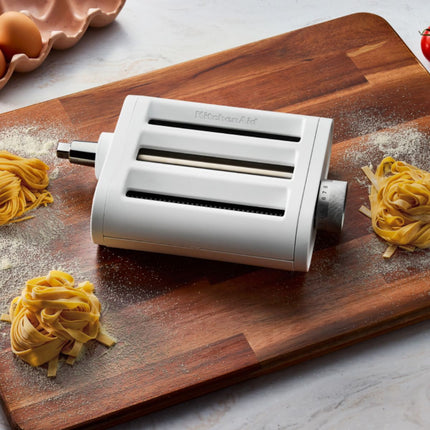 KitchenAid 3 σε 1 Πλαστικό Εξάρτημα Ζυμαρικών για Μίξερ με Ρολό και Κόφτες 5KSM3PPA