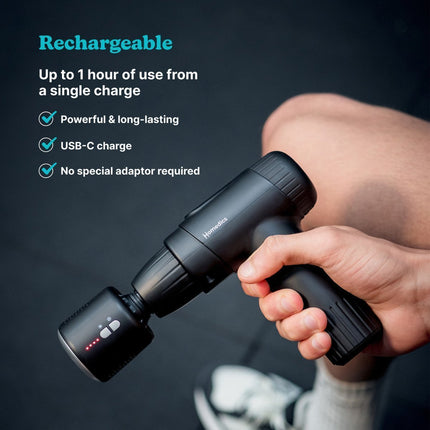 HoMedics Massage Gun Hot & Cold NOVO PGM-43HC Black