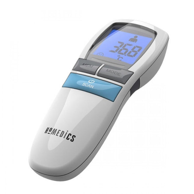 HoMedics Θερμόμετρο Υπερύθρων Χωρίς Επαφή για Άμεση Μέτρηση & Ειδοποίηση Πυρετού