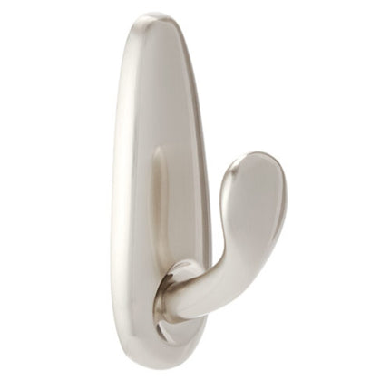 3M COMMAND Forever Classic Μεταλλικός Γάντζος Brushed Nickel για Τοίχο χωρίς Τρύπες 2.2kg FC13, Ασημί