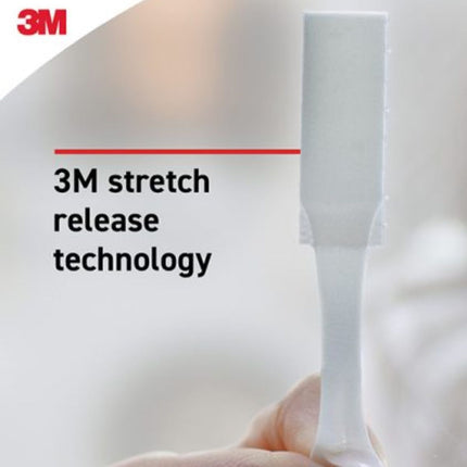 3M Command Αυτοκόλλητες Ταινίες Στερέωσης Κάδρων Μικρές Λευκές 4 Ζεύγη 3M-7100336858 Λευκό
