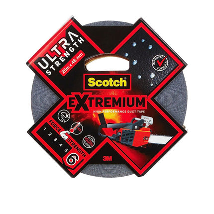 3M Scotch Extremium Ultra Ενισχυμένη Κολλητική Ταινία Πολύ Υψηλής Αντοχής 48mm×25m 3M-696419