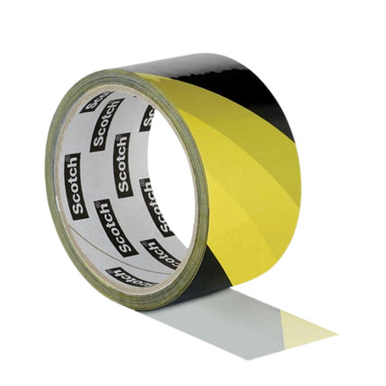 3M Scotch Ταινία Σήμανσης Κινδύνου 3M-160985 Μαύρο/Κίτρινο