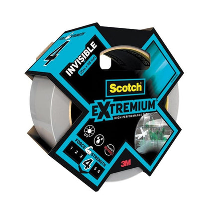 3M Scotch Extremium Διάφανη Κολλητική Ταινία Υψηλής Απόδοσης 48 mm × 20 m 3M-4102/48X20