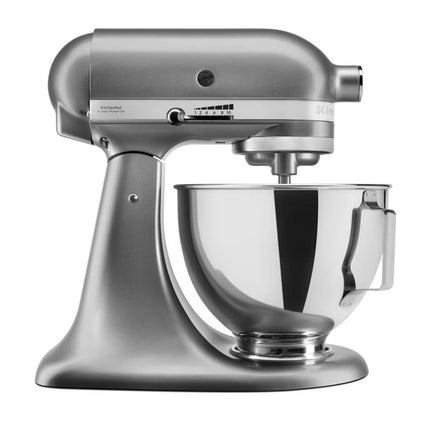 KitchenAid Ανοξείδωτο Μπολ Ανάμειξης 4.3L με Λαβή για Μίξερ Tilt-Head 5K45SBWH