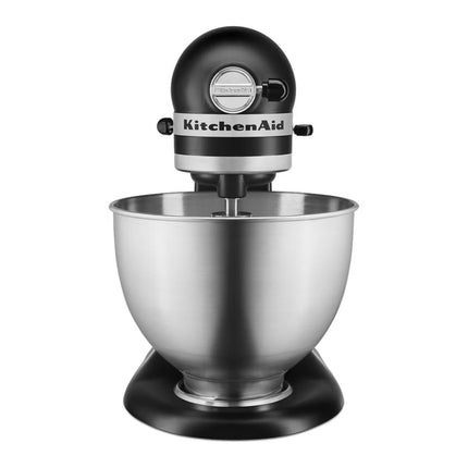 KitchenAid Classic Μίξερ 275W 4.3L με Κινούμενη Κεφαλή, 10 Ταχύτητες και Πλανητική Κίνηση Ανάμειξης 5K45SSBBM Matte Black