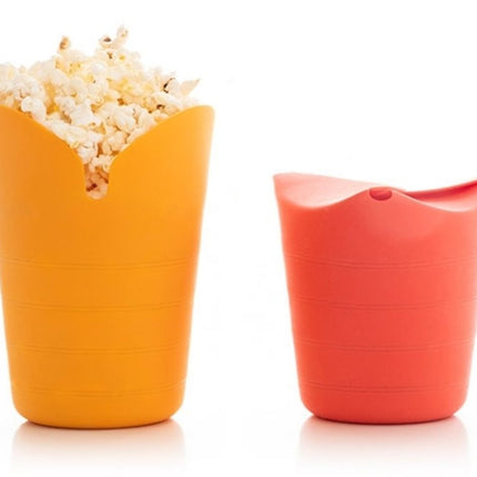 Innovagoods Πτυσσόμενο Δοχείο Σιλικόνης για Ποπκορν στο Φούρνο Μικροκυμάτων