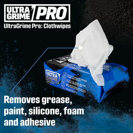 Ultragrime® Pro Multiuse Υγρά Μαντηλάκια XXL Πολλαπλών Χρήσεων