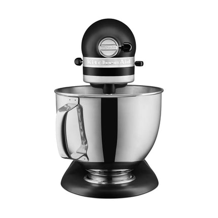 KitchenAid Artisan Μίξερ Tilt-Head 4.7L 300W με 10 Ταχύτητες, Πλανητική Κίνηση και Ανοξείδωτο Μπολ 5KSM125BBM Matte Black