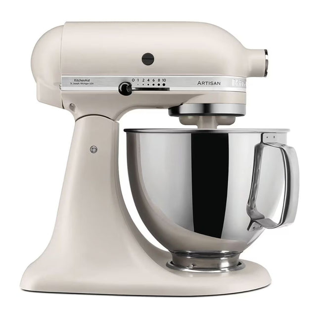 KitchenAid Artisan Μίξερ Tilt-Head 4.7L 300W με Πλανητική Κίνηση, 10 Ταχύτητες και Ανοξείδωτο Μπολ 5KSM125BMH Milkshake