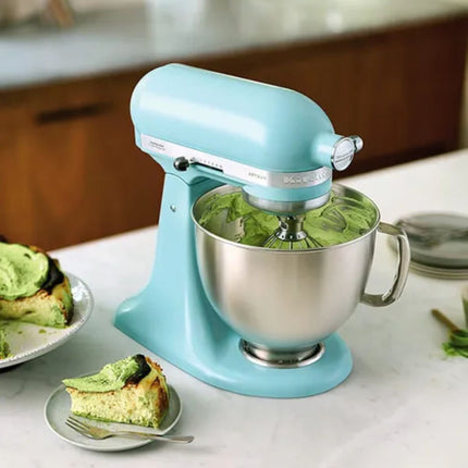 KitchenAid Artisan Μίξερ Tilt-Head 4.7L 300W με Πλανητική Κίνηση, 10 Ταχύτητες και Ανοξείδωτο Μπολ 5KSM125BMI Mineral Water