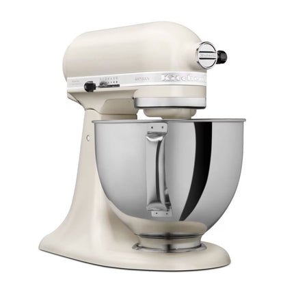 KitchenAid Artisan Μίξερ Tilt-Head 4.7L 300W με Πλανητική Κίνηση, 10 Ταχύτητες και Ανοξείδωτο Μπολ 5KSM125BPL Porcelain White