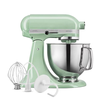 KitchenAid Artisan Μίξερ Tilt-Head 4.7L 300W με Πλανητική Κίνηση, 10 Ταχύτητες και Ανοξείδωτο Μπολ 5KSM125BPT Pistachio