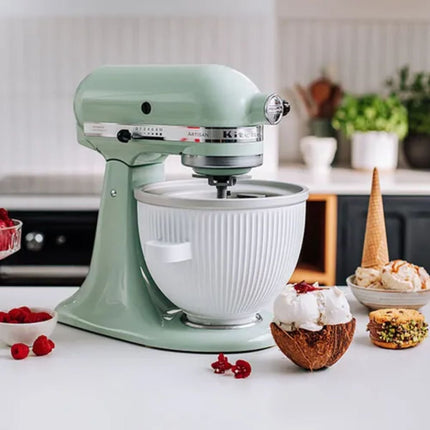 KitchenAid Artisan Μίξερ Tilt-Head 4.7L 300W με Πλανητική Κίνηση, 10 Ταχύτητες και Ανοξείδωτο Μπολ 5KSM125BPT Pistachio