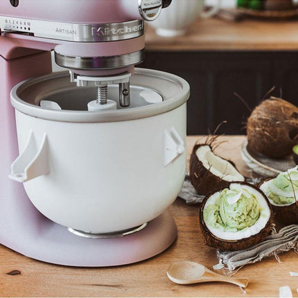 KitchenAid Artisan Μίξερ Tilt-Head 4.8L 300W με 2 Ανοξείδωτα Μπολ και Extra Αξεσουάρ 5KSM175PSBDR Dried Rose