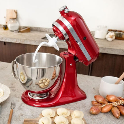 KitchenAid Artisan Μίξερ Tilt-Head 4.8L 300W με 2 Ανοξείδωτα Μπολ και Extra Αξεσουάρ 5KSM175PSBER Empire Red