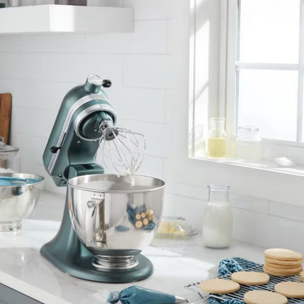 KitchenAid Artisan Μίξερ Tilt-Head 4.8L 300W με 2 Ανοξείδωτα Μπολ, Πλανητική Κίνηση και 10 Ταχύτητες 5KSM175PSBJP Juniper