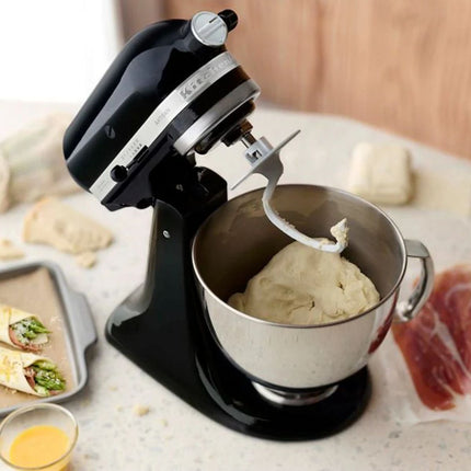 KitchenAid Artisan Μίξερ Tilt-Head 4.8L 300W με 2 Ανοξείδωτα Μπολ και Extra Αξεσουάρ 5KSM175PSBOB Onyx Black