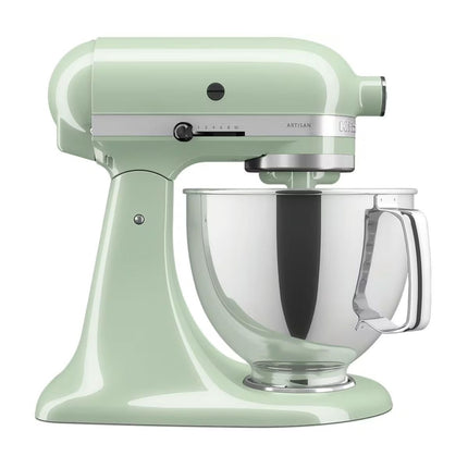 KitchenAid Artisan Μίξερ Tilt-Head 4.8L 300W με 2 Ανοξείδωτα Μπολ και Extra Αξεσουάρ 5KSM175PSBPT Pistachio