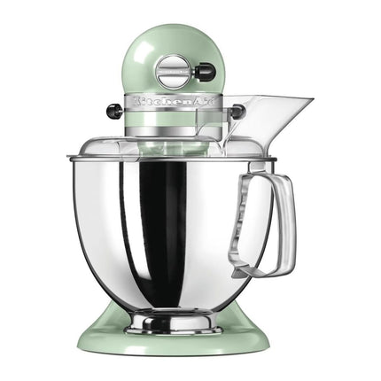 KitchenAid Artisan Μίξερ Tilt-Head 4.8L 300W με 2 Ανοξείδωτα Μπολ και Extra Αξεσουάρ 5KSM175PSBPT Pistachio