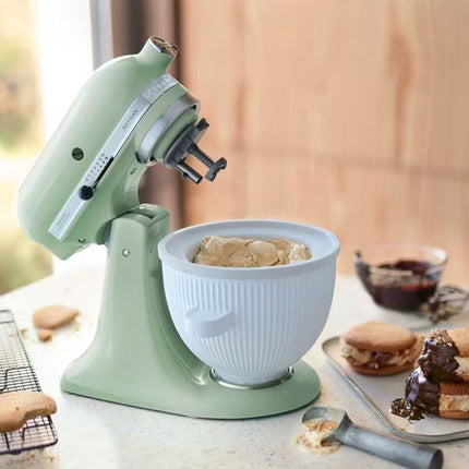 KitchenAid Artisan Μίξερ Tilt-Head 4.8L 300W με 2 Ανοξείδωτα Μπολ και Extra Αξεσουάρ 5KSM175PSBPT Pistachio