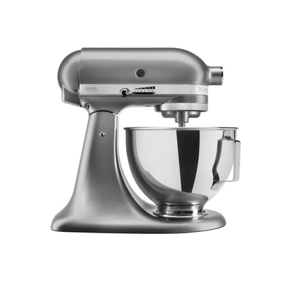 KitchenAid Κουζινομηχανή 4,3L 275W με 10 Ταχύτητες 5KSM95PSBCU Silver