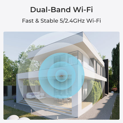 REOLINK WiFi Κάμερα Εξωτερικού Χώρου 5MP με Νυχτερινή Όραση, Ανίχνευση Ανθρώπων/ Οχημάτων, Αδιάβροχη, Google Assistant & Αμφίδρομη Επικοινωνία