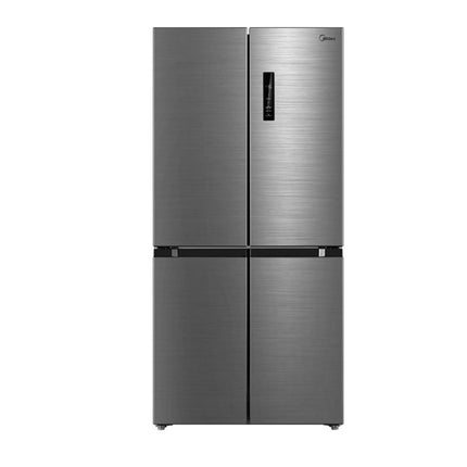 Midea Ψυγείο 4 Πορτών 515L Inverter Total No Frost με Smart Cooling & Wi-Fi, MDRM691FIE46 Inox