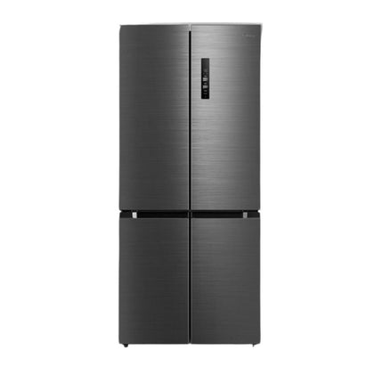 Midea Ψυγείο 4 Πορτών 515L Inverter Total No Frost με Wi-Fi, Platinum Fresh+ & Smart Cooling, MDRM691FIC45 Dark Inox