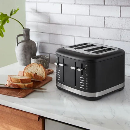 KitchenAid Φρυγανιέρα 4 Θέσεων με Χειροκίνητο Έλεγχο και 7 Επιλογές Ροδίσματος 5KMT4109BBM Matte Black