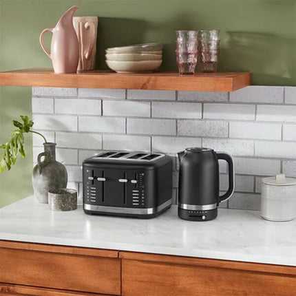 KitchenAid Φρυγανιέρα 4 Θέσεων με Χειροκίνητο Έλεγχο και 7 Επιλογές Ροδίσματος 5KMT4109BBM Matte Black