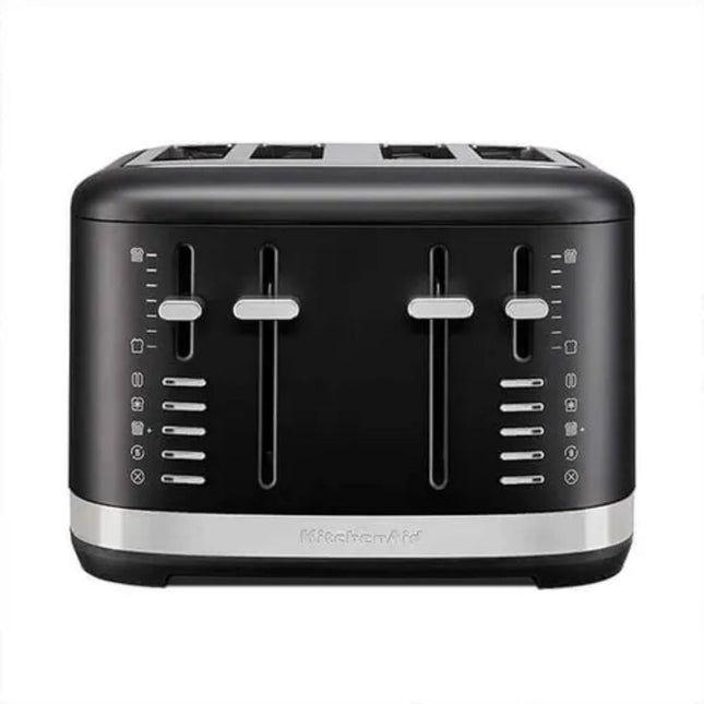 KitchenAid Φρυγανιέρα 4 Θέσεων με Χειροκίνητο Έλεγχο και 7 Επιλογές Ροδίσματος 5KMT4109BBM Matte Black