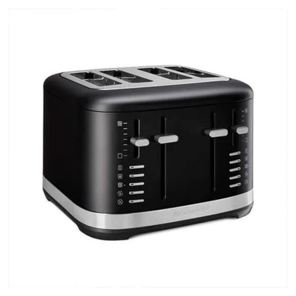 KitchenAid Φρυγανιέρα 4 Θέσεων με Χειροκίνητο Έλεγχο και 7 Επιλογές Ροδίσματος 5KMT4109BBM Matte Black