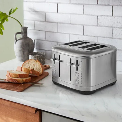 KitchenAid Φρυγανιέρα 4 Θέσεων με Χειροκίνητο Έλεγχο 5KMT4109BSX Inox