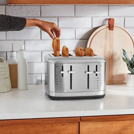 KitchenAid Φρυγανιέρα 4 Θέσεων με Χειροκίνητο Έλεγχο 5KMT4109BSX Inox