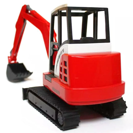 BRUDER 02432  Schaeff HR16 Mini Εκσκαφέας με Πλήρως Λειτουργικό Βραχίονα, Περιστρεφόμενη Καμπίνα 360°, Ρυθμιζόμενη Λεπίδα & Αποσπώμενος Κουβάς