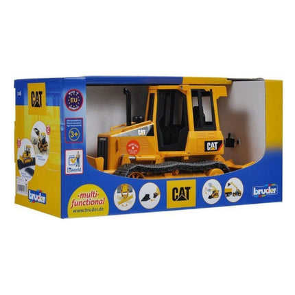 BRUDER 02443 CAT® Τρακτέρ Ερπυστριοφόρο με Κινητό Λεπίδι Εμπρός με Κίνηση, Δυνατότητα Ανύψωσης & Χαμηλώματος