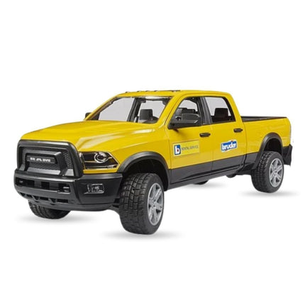 BRUDER 02546 Σετ RAM 2500 Power Wagon Υπηρεσία Ενοικίασης Ηλεκτροκίνητου Βαγονιού με Μίνι Εκσκαφέα Παιχνίδι Εργοταξίου με Ρεαλιστική Δράση