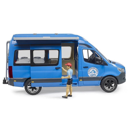 BRUDER 02684 Τροχόσπιτο MB Sprinter με Φιγούρα & Αξεσουάρ Απόδραση στη Φύση με Στυλ και Άνεση!