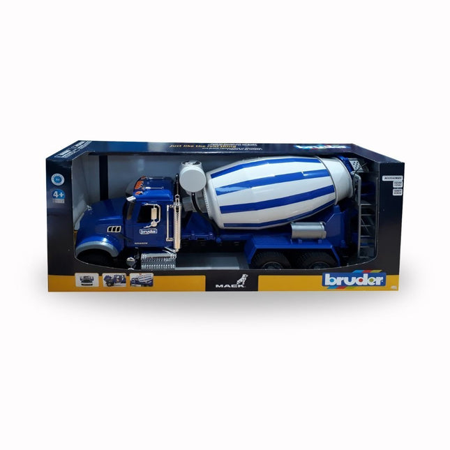 BRUDER 02814 Μπετονιέρα MACK Granite Ρεαλιστική Λειτουργία & Ανθεκτική Κατασκευή