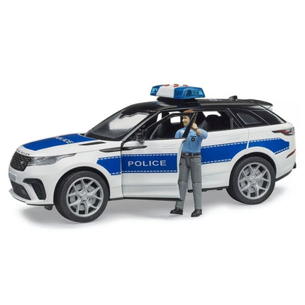 BRUDER 02890 Αστυνομικό Όχημα Range Rover Velar με Φιγούρα Αστυνομικού Δράση & Επιβολή του Νόμου!